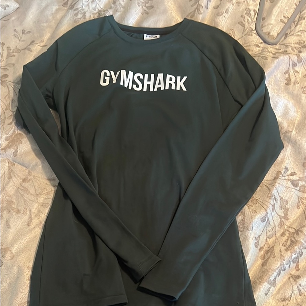 Gymshark Forest Green Long Sleeve Top